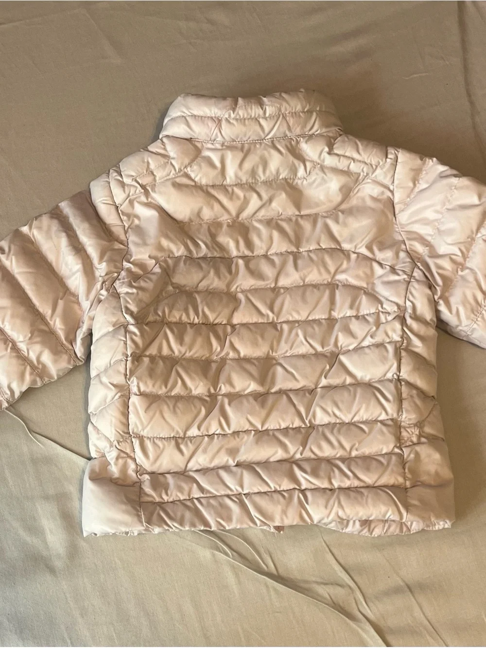 Ralph Lauren Light Pink Quilted Puffer Jacket for Kids